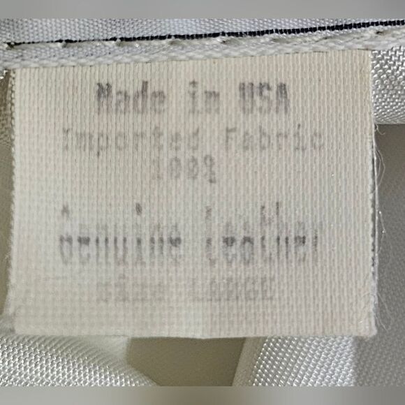 SOLD!! FIRENZE SANTA BARBARA Saks Fifth Avenue Leather Jacket - Size L - Picture 11 of 11